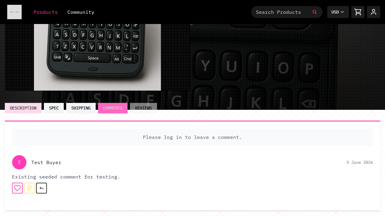 should display SocialInteractions for each comment